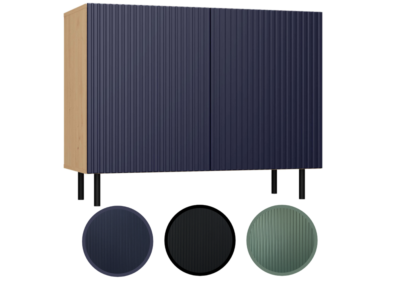 blu Dressoir KAMA 2D SLIM ARISAN
