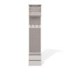 Garderobemeubel HAGA 1W2S – Kasjmier beige – 2 laden