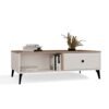 bry2 Tafel awa POINT 2S 110 – Castello eiken / Kasjmier beige – 2 laden