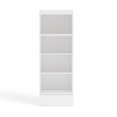 Rek PALERMO – Wit – 1 lade – 4 planken