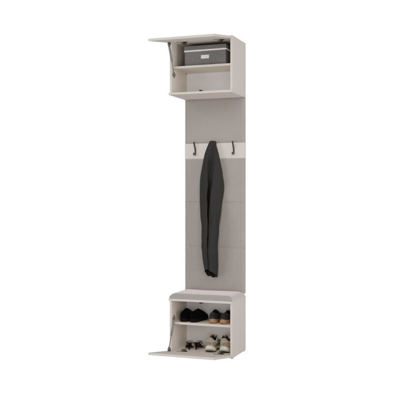 Garderobemeubel HAGA III 1Sz2W – Kasjmier beige