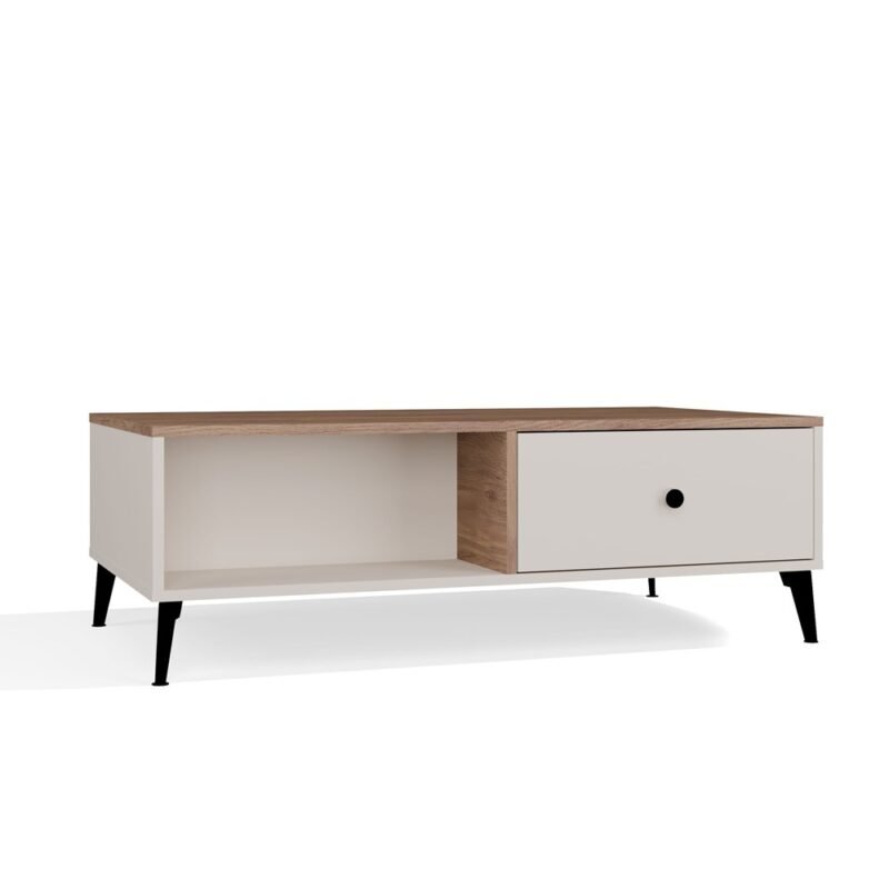 bry5 Tafel awa POINT 2S 110 – Castello eiken / Kasjmier beige – 2 laden