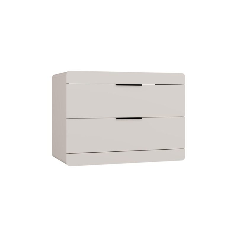 bryla1 Wastafelmeubel TERRA 80 2S – 80 × 58 × 45 cm – Kasjmier – 2 laden – hangend – met wastafel