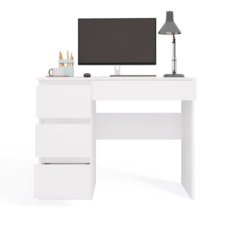 Bureau Mijas – Wit – links