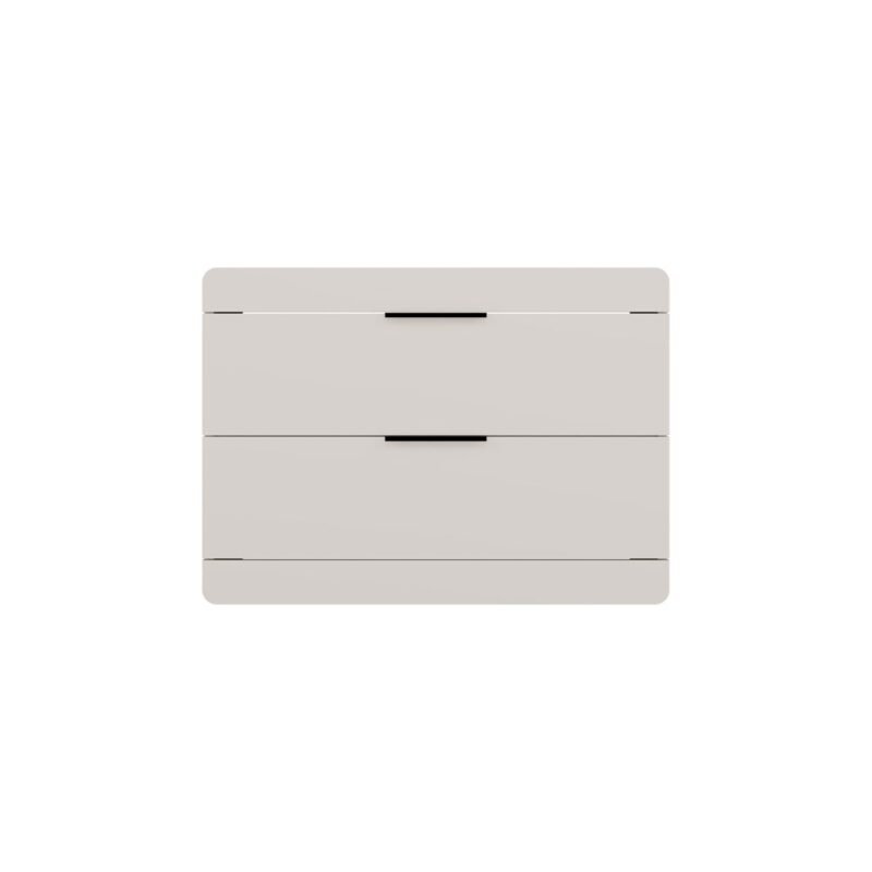 bryla2 Wastafelmeubel TERRA 80 2S – 80 × 58 × 45 cm – Kasjmier – 2 laden – hangend – met wastafel