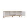 bryla4 TV-meubel OLYMPO 150 – 150 cm – Artisan eiken / Wit