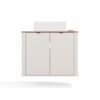 Wastafelmeubel CORDOBA 2D – Castello eiken / Kasjmier – hangend – met wastafel