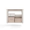 Wastafelmeubel CORDOBA 2D – Castello eiken / Kasjmier – hangend – met wastafel