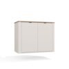 Wastafelmeubel CORDOBA 2D – Castello eiken / Kasjmier – hangend – met wastafel