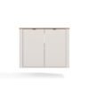 Wastafelmeubel CORDOBA 2D – Castello eiken / Kasjmier – hangend – met wastafel