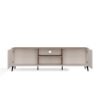 TV-meubel POINT 2D – Castello eiken / Kasjmier beige – 2 deuren