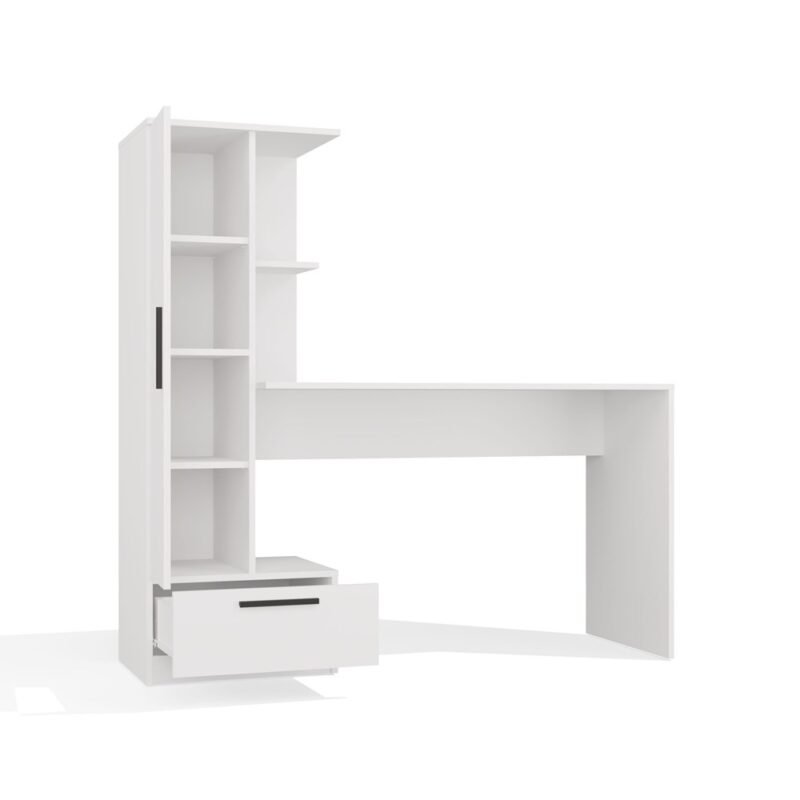 Bureauset Cosmo Komoda Alma – Wit