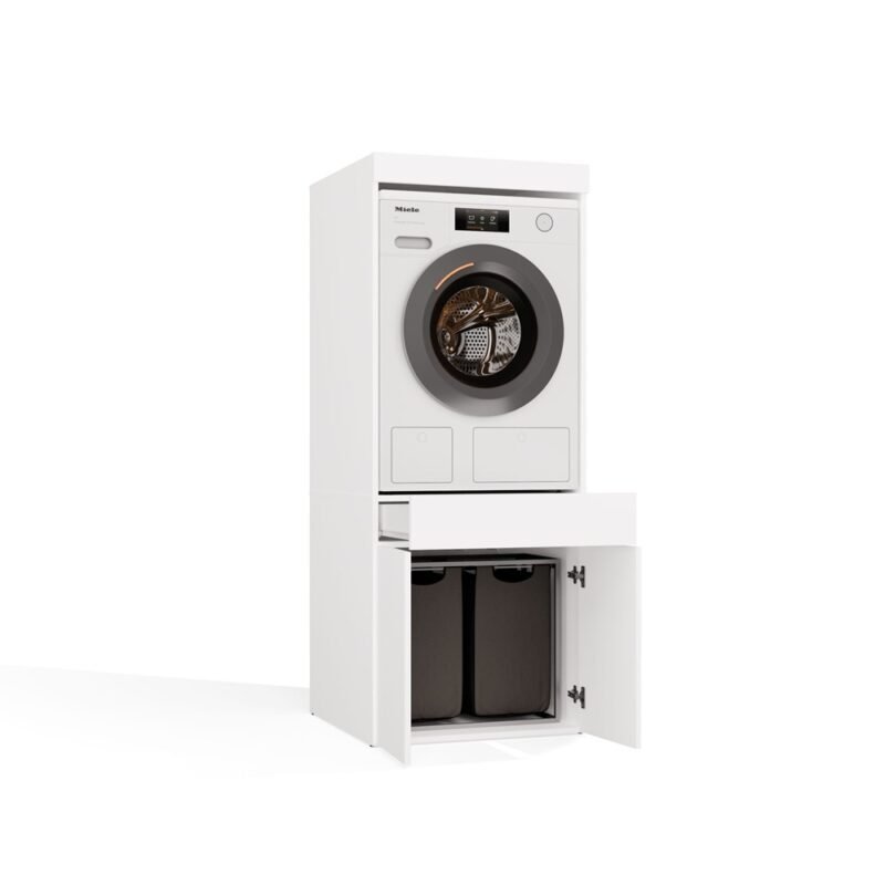 brylka4 Wasmachinekast POLA TWIN 1S – met opbergruimte