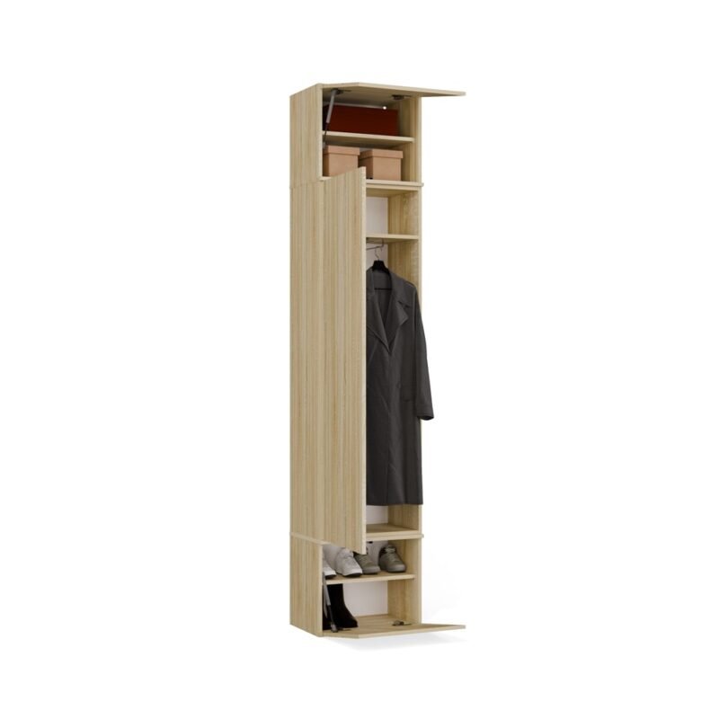 Garderobemeubel HAGA III/1Sz2W – Sonoma eiken