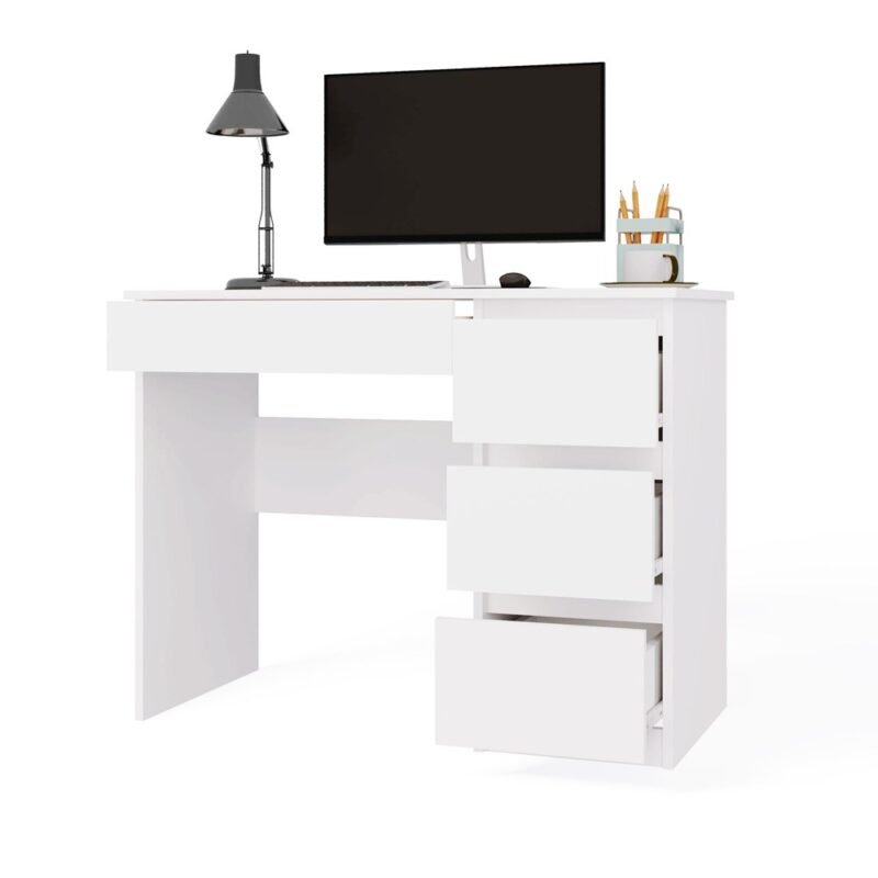 Bureau Mijas – Wit – rechts