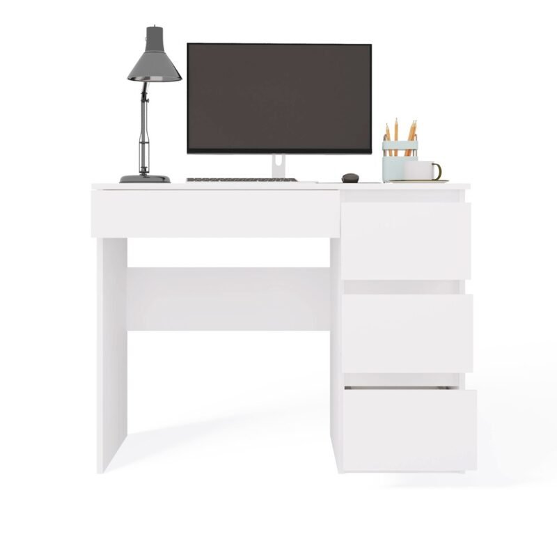 Bureau Mijas – Wit – rechts