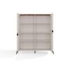 bryopen2 Dressoir CORDOBA 4D – Castello eiken / Kasjmier beige – 4 deuren – 8 planken