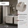 cleansetuppodInfografikistronatytulowa Wastafelmeubel TIGO 60 2S – Kasjmier – geribbeld front – met wastafel