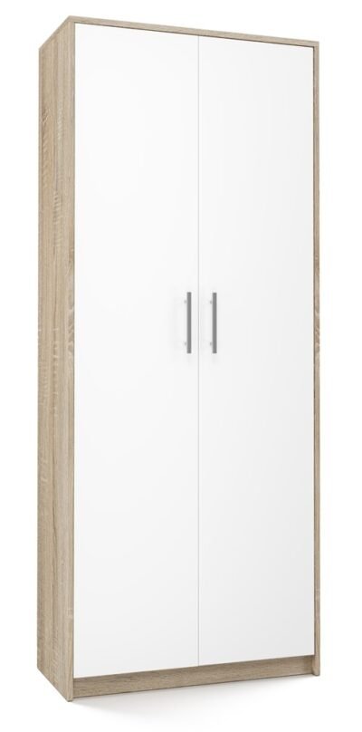 Rek Oliv 2D – Wit / Sonoma eiken