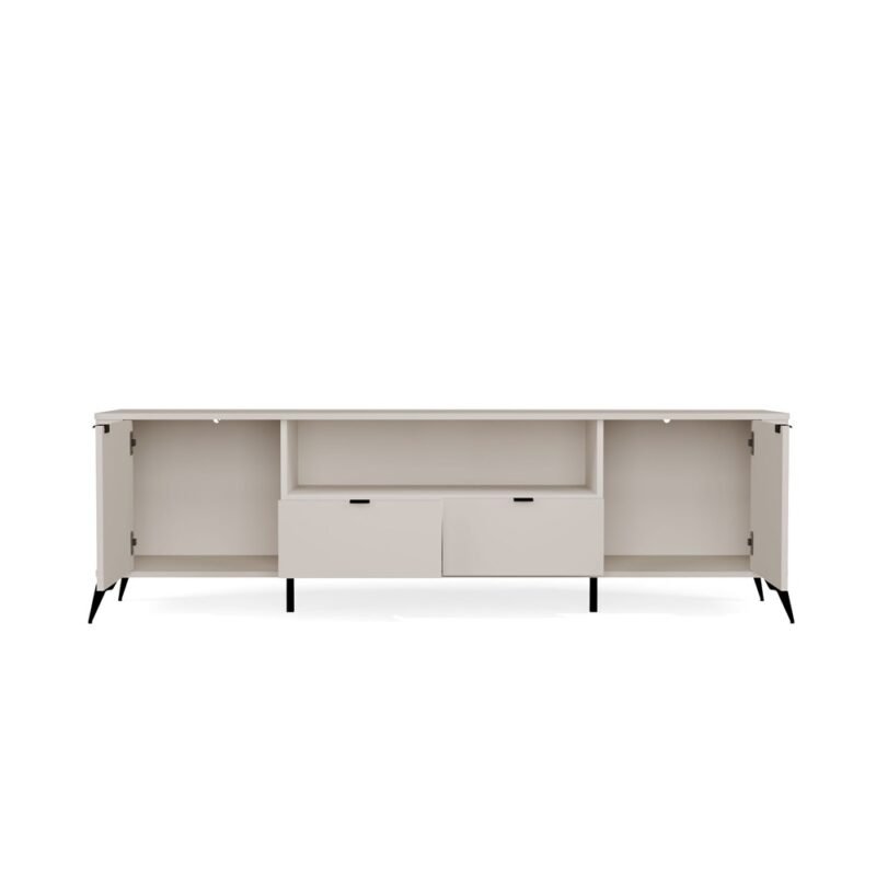 cordoba1 TV-meubel CORDOBA 2D2S – Kasjmier beige – 2 laden