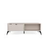 Tafel awa CORDOBA – Kasjmier beige – 2 laden – 2 planken