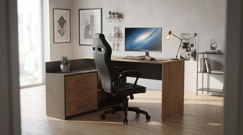 Bureauset DANY met DRIFT bureaustoel