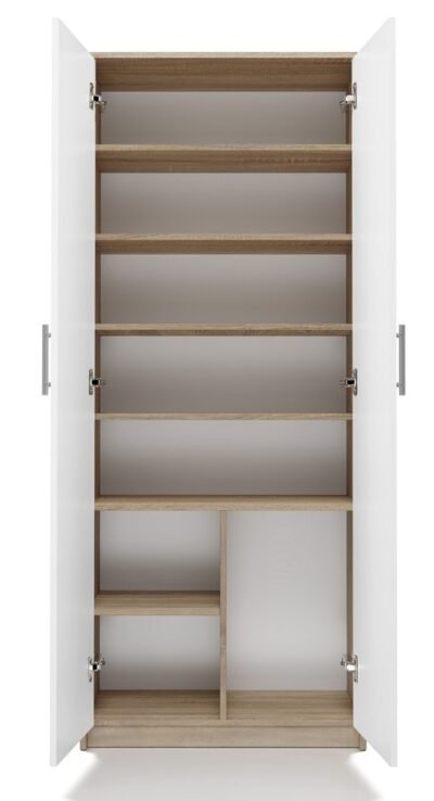 Rek Oliv 2D – Wit / Sonoma eiken