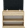front-open Schoenenkast Parma MINI – Sonoma eiken