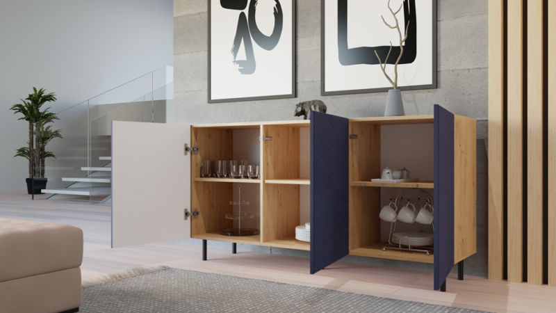 Dressoir KAMA 3D/K ARISAN GRANAT