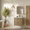 lustro60wizualizacja2 Badkamerspiegel TIGO LUSTRO 60 – 60 × 61,5 cm – Evoke eiken