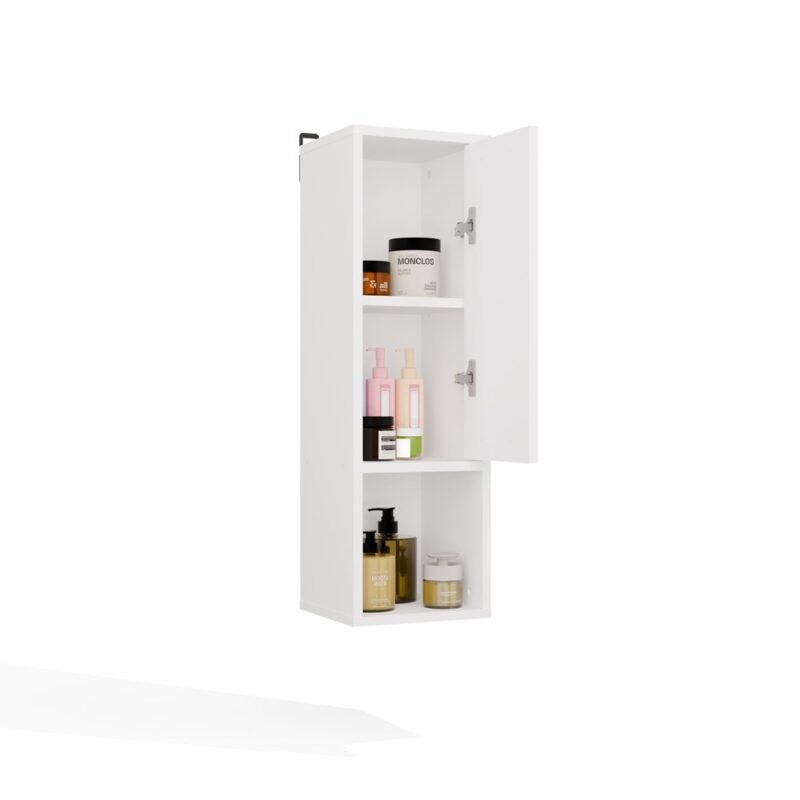 mexy23 Badkamerkast MEXY W1D – 1 deur – 3 planken – hangend