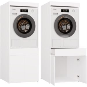 miniaturapolatwin1s Wasmachinekast POLA TWIN 1S – met opbergruimte