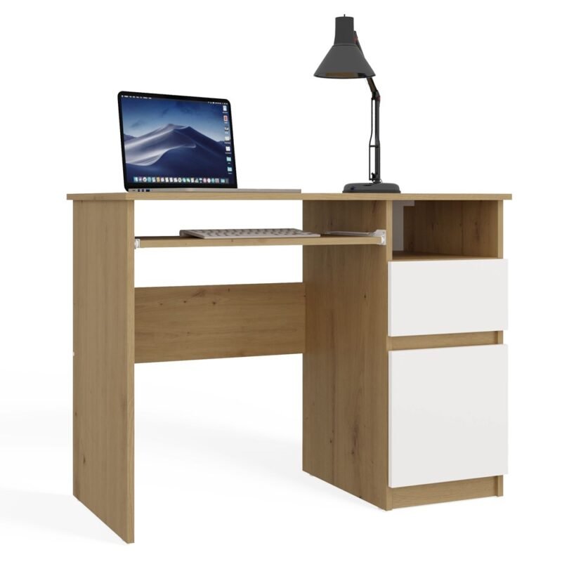 Bureau Komputerowe PORTO – 98,5 × 75 × 51 cm – rechts