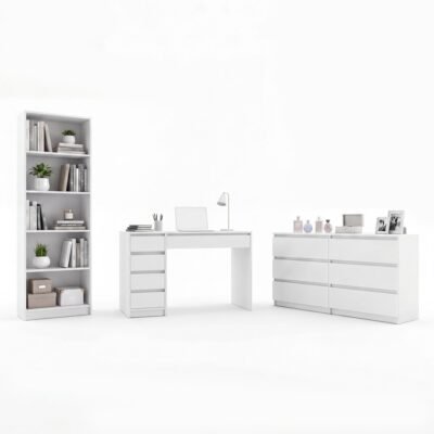 Bureauset Arto Komoda Malwa M6 – Wit