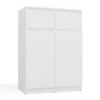miniaturka Dressoir Malwa 2DD2S – Wit – 2 laden – 2 deuren