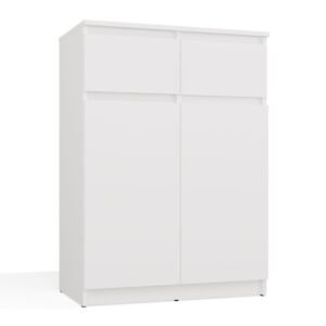Dressoir Malwa 2DD2S – Wit – 2 laden – 2 deuren