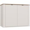 Wastafelmeubel CORDOBA 2D – Castello eiken / Kasjmier – hangend – met wastafel