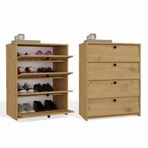 miniaturka Schoenenkast LOKA – 66 cm – 4 deuren