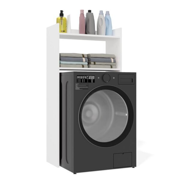 miniaturka2 Wasmachinekast NINA NP – 2 planken – met opbergruimte