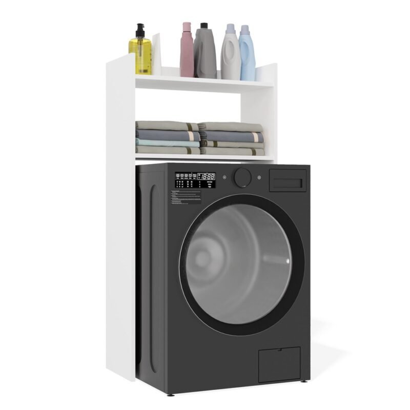miniaturka2 Wasmachinekast NINA NP – 2 planken – met opbergruimte