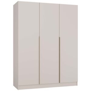 Kledingkast SENSO 3D 150 – 150 cm – Kasjmier beige – 3 deuren