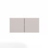 Kledingkast SENSO 3D – 150 cm – Kasjmier – met opzetstuk