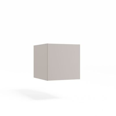 Kledingkast SENSO 3D – 150 cm – Kasjmier – met opzetstuk