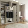 ndstsenso5 Kledingkast SENSO 4D – 250 × 200 cm – Kasjmier – met opzetstuk
