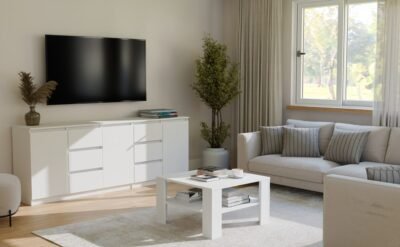 Dressoir COSTA 1D3S/2D3S – Wit