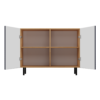 pion-Front-open-empty Dressoir KAMA 2D SLIM ARISAN