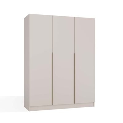 Kledingkast SENSO 3D 150 – 150 cm – Kasjmier beige – 3 deuren