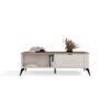stolik5 Tafel awa CORDOBA – Castello eiken / Kasjmier beige – 2 laden