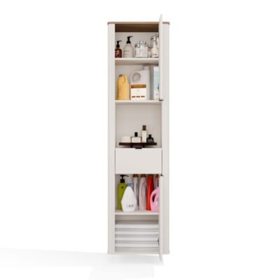 Badkamerkast CORDOBA 2D1S – Castello eiken / Kasjmier – hangend