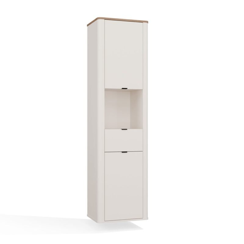 Badkamerkast CORDOBA 2D1S – Castello eiken / Kasjmier – hangend